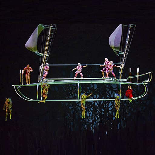 o show acrobats